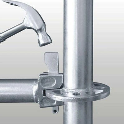 Ringlock Scaffolding Hot-Dip Galvanized For Big Projects RingLock System Scaffolding