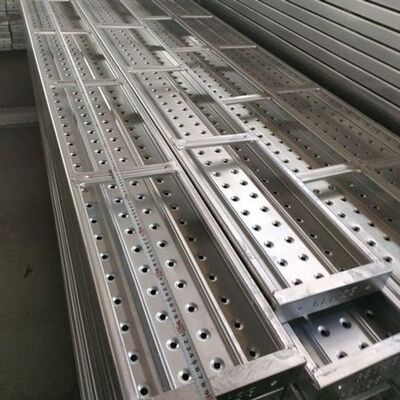 High Strength Scaffolding Steel Plank EN12811 BS1139 1.2mm 1.5mm Thick Board for Building
