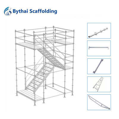 Strength Hot-dip Galvanized Ring Lock System Scaffolding For Oil & Gas Project