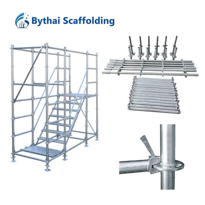 Versatile and Fabricated Ringlock System Scaffolding with Q355 Steel Vertical Pole