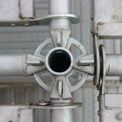 Q235 Q355 Steel Hot-Dipped Galvanized Multidirectional Rosette Ringlock Scaffolding