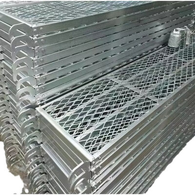 scaffolding and planks aluminum alloy lightweight corrosion resistant reinforced structure for industrial building maintenance and access platform systems BYTHAI