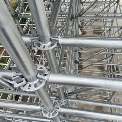 Construction Modular Scaffolding Platform Easy Setup All Round Steel Ringlock System