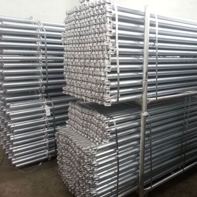 Durable Customized Hot Dip Galvanized Q235 Ringlock Horizontal Ledger Scaffolding