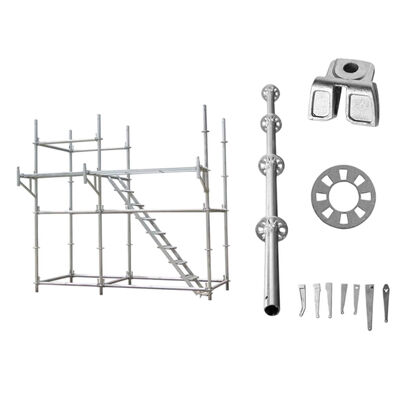Ringlock System Scaffolding For Sale Q355 Hot Dip Galvanized Steel for Residential Building Site Projects | BYTHAI
