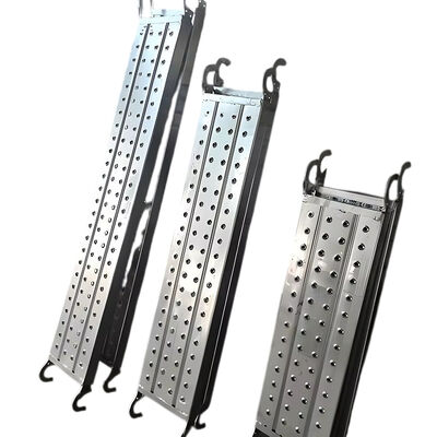 Aluminum Scaffold Plank, High Strength Perforated Scaffold Deck for Ringlock Scaffolding Commercial Construction Projects BYTHAI