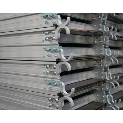 Aluminum Plank, High‑strength Perforated Scaffold Walk Board for Ringlock Scaffolding Commercial Building Construction BYTHAI